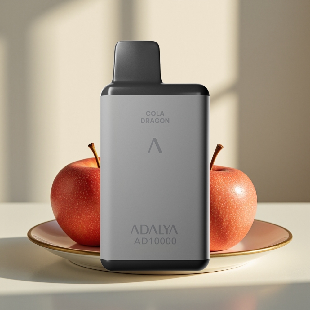 Adalya AD 10000 Puffs Space Gray 14ml 2 USB-C The Two Apples