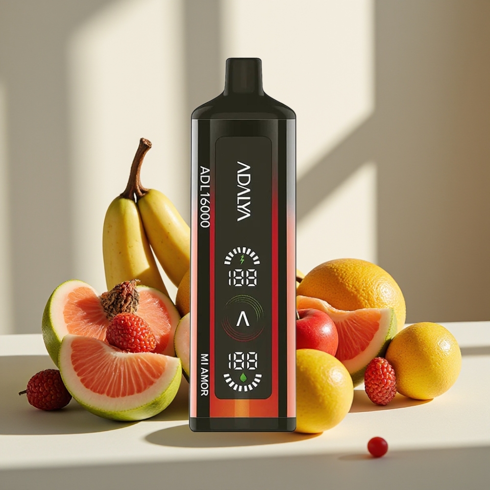 Adalya ADL 16000 PRO Puffs Disposable Vape Mi Amor (Mano Meilė) 25ml 2 USB-C