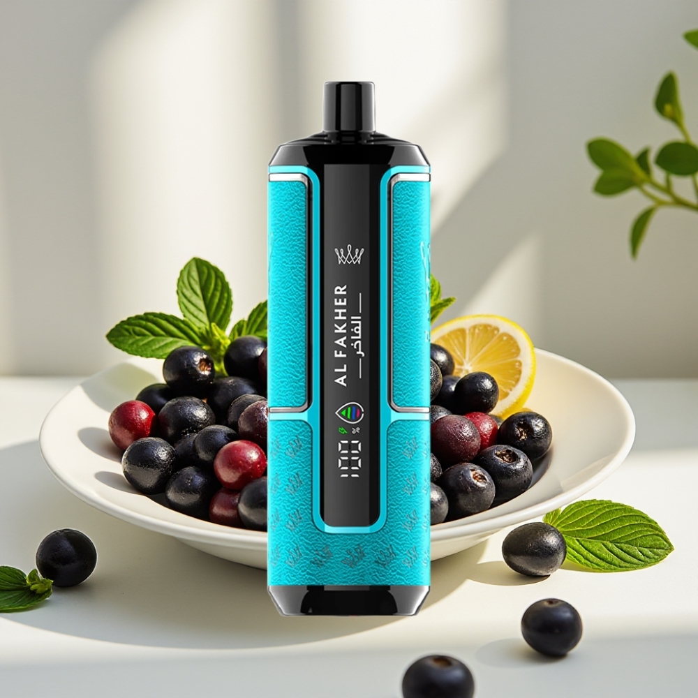 Al Fakher Crown Bar 15K Hypermax 22ml 600mAh Type-C Juodųjų serbentų mėta