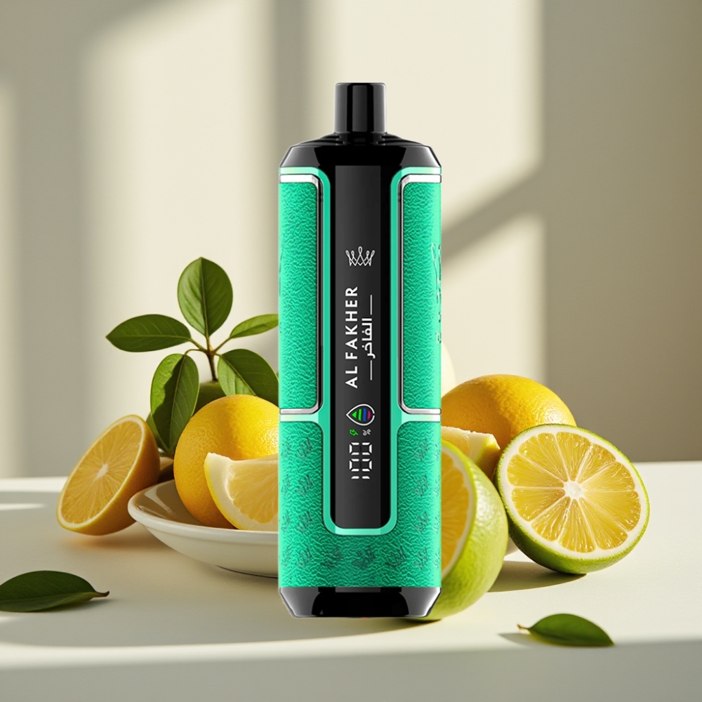 Al Fakher Crown Bar 15K Hypermax Disposable Vape Kit Citrina Limeta 22ml 600mAh Type-C