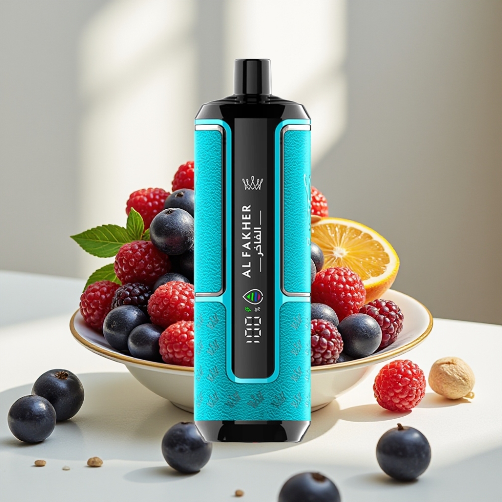 Al Fakher Crown Bar 15K Hypermax Juodųjų serbentų ledas 22ml 600mAh Type-C