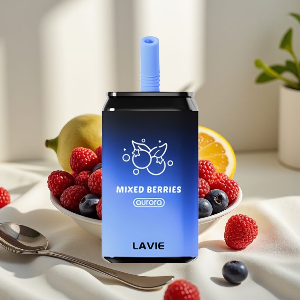 LAVIE Aurora 11000 Puffs Mišrios Uogos 22ML 650mAh Type C