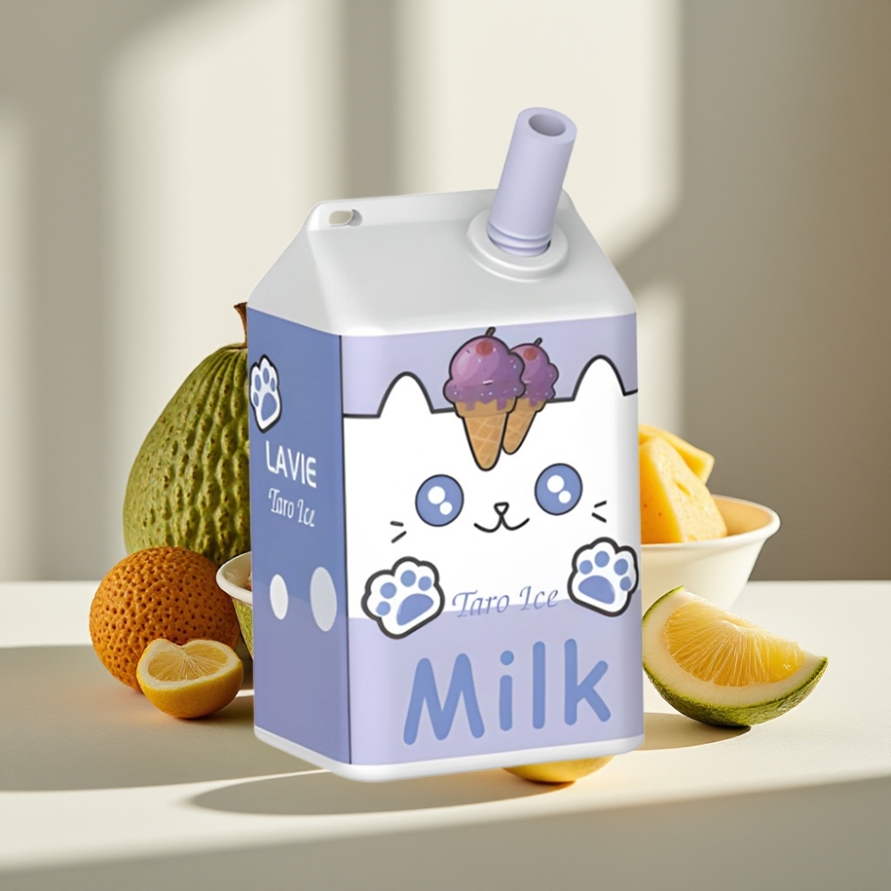 LAVIE Milk 7000 Puffs 16ML 5 Type C Taro Ledas ir Pienas