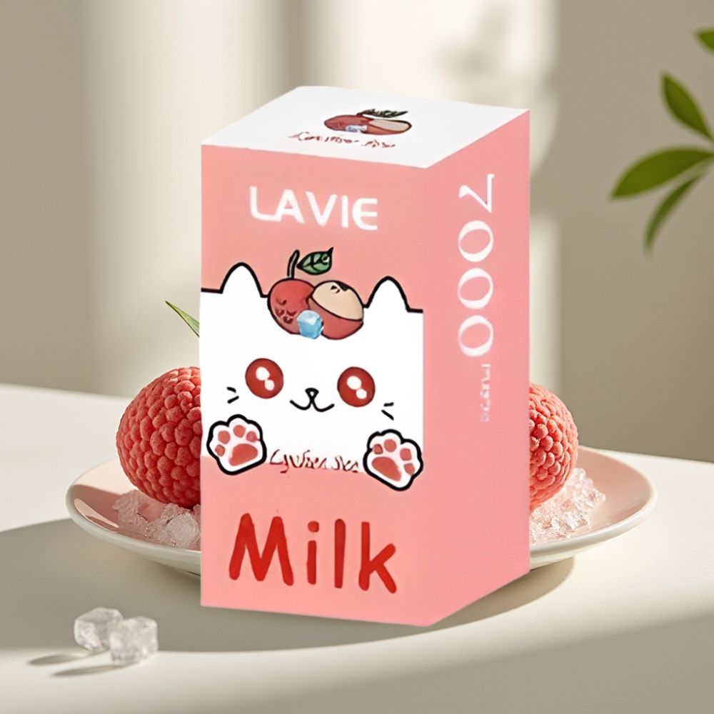 LAVIE Milk 7000 Puffs 16ML 600mAh Lyčiai ledas ir pienas