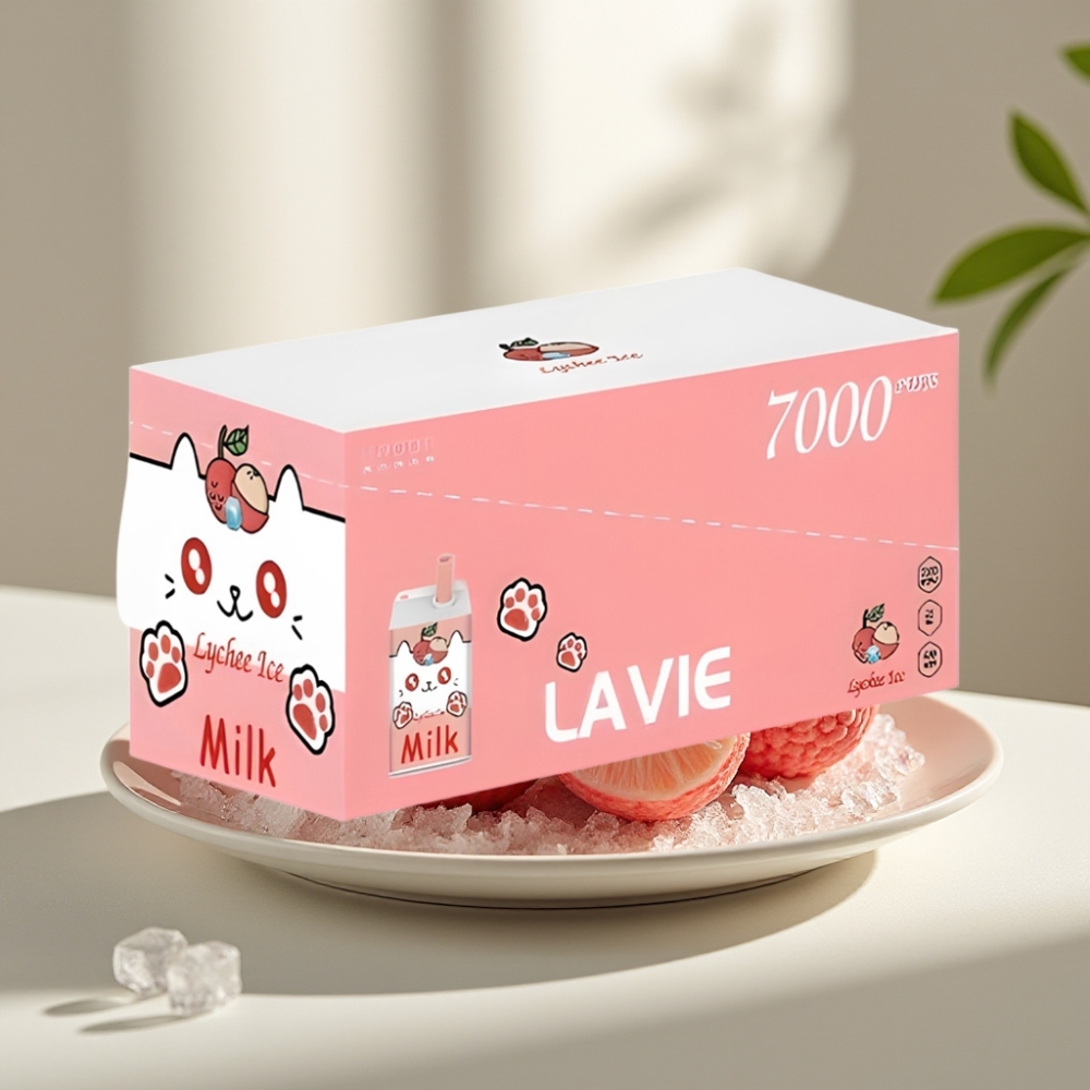 LAVIE Milk 7000 Puffs 16ML 600mAh Lyčiai ledas ir pienas