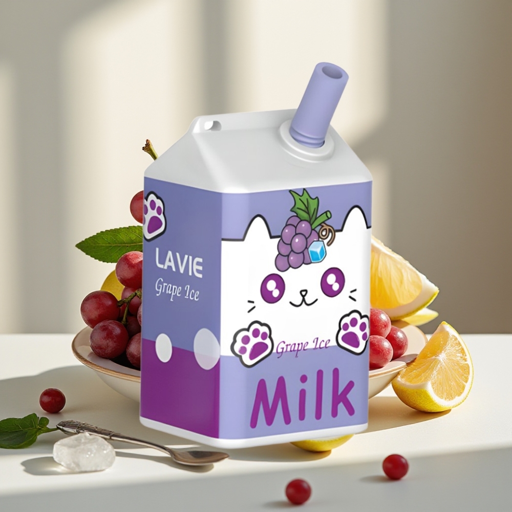 LAVIE Milk 7000 Puffs 16ML/600mAh 025 Vynuogių Ledas
