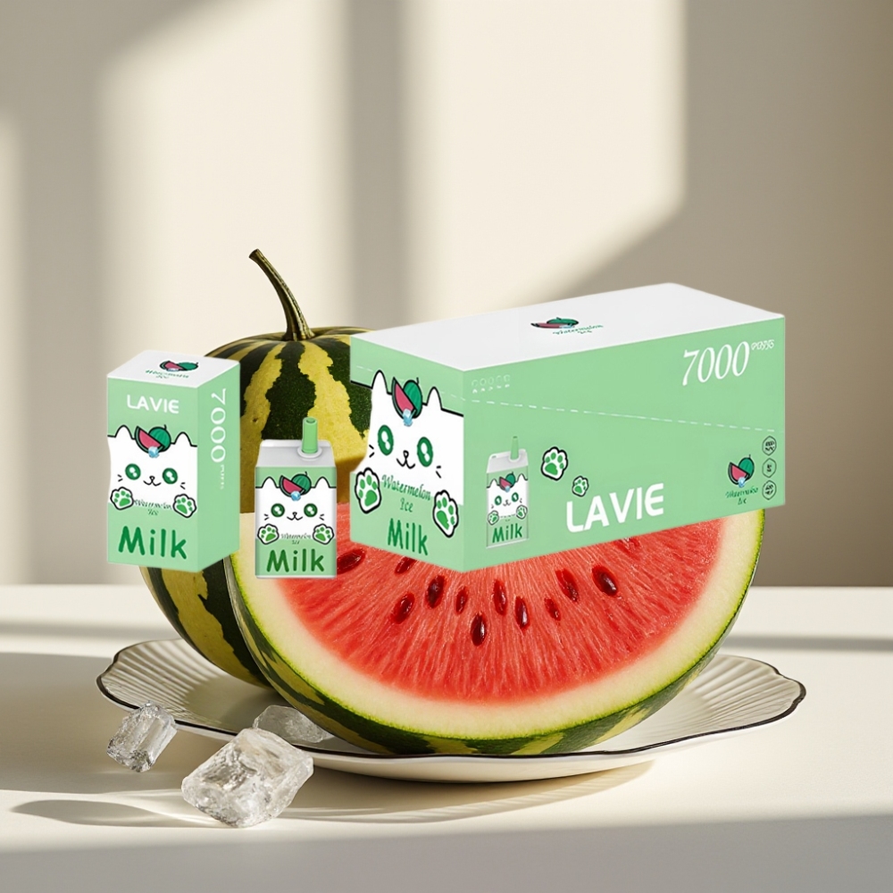 LAVIE Milk 7000 Puffs Arbūzas su Mėtų Skoniu 16ML 5 600mAh Type C