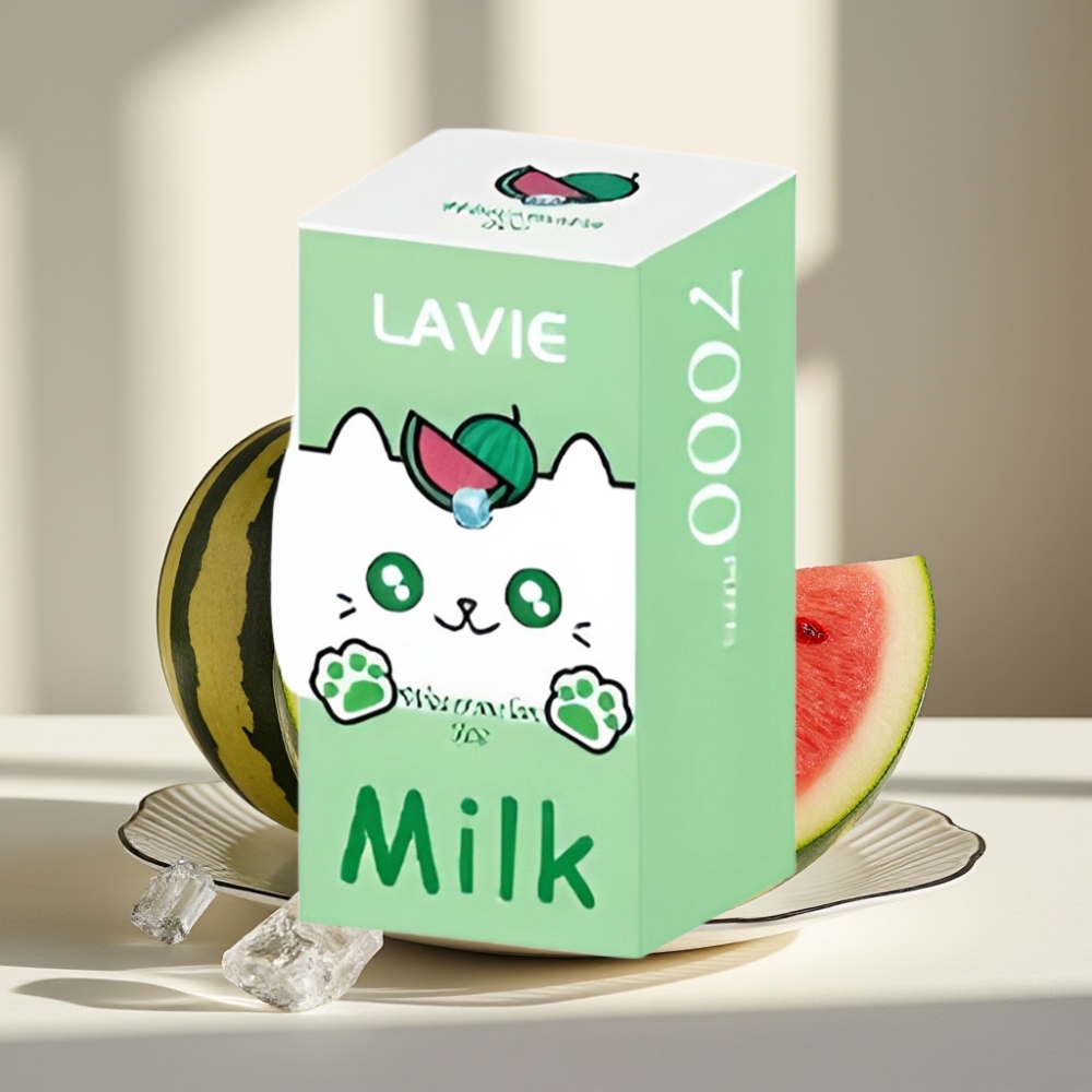 LAVIE Milk 7000 Puffs Arbūzas su Mėtų Skoniu 16ML 5 600mAh Type C