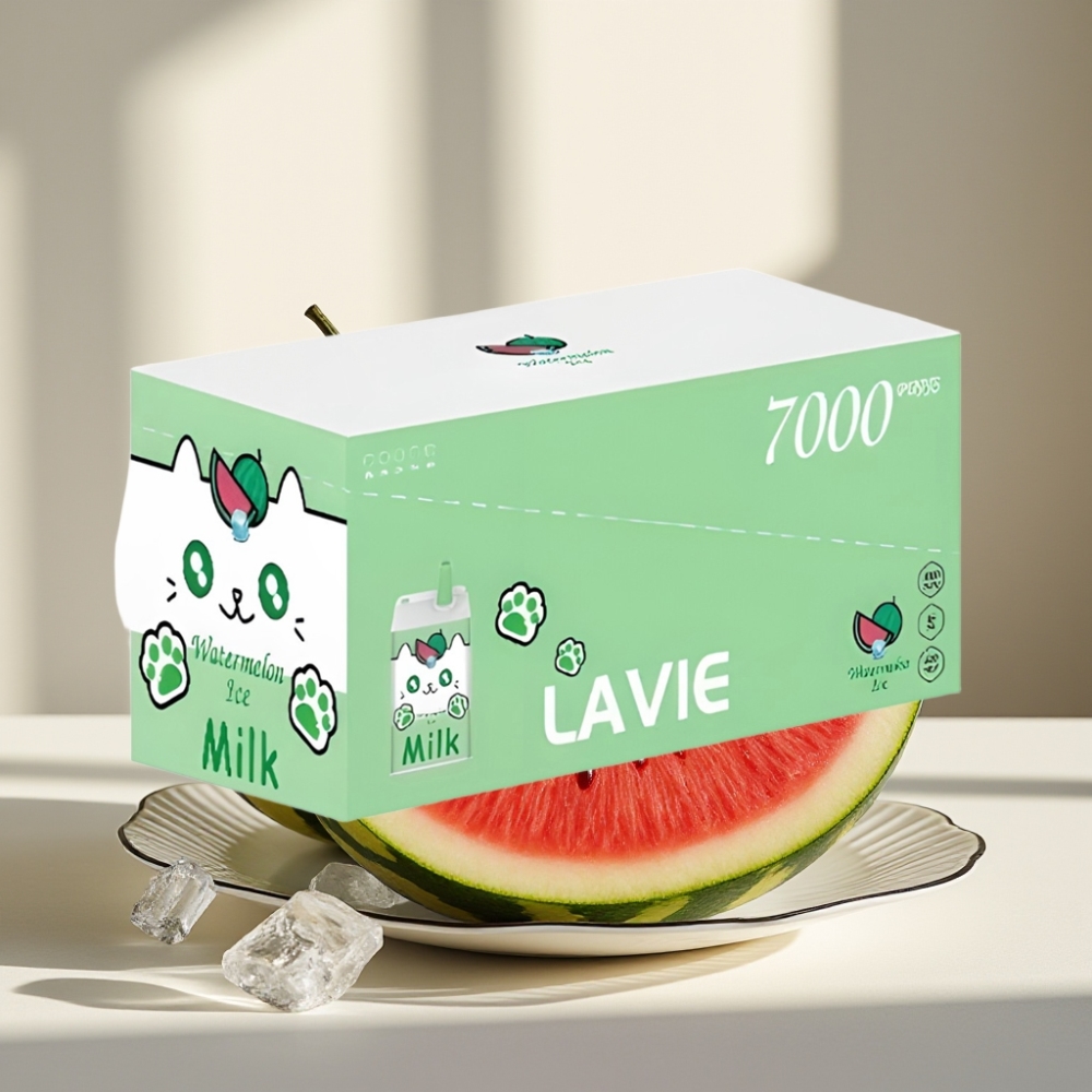 LAVIE Milk 7000 Puffs Arbūzas su Mėtų Skoniu 16ML 5 600mAh Type C