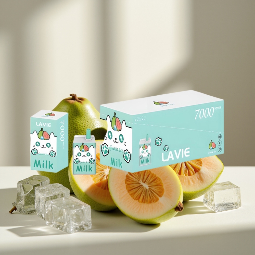 LAVIE Milk 7000 Puffs Gvajaus Ledas 16ML 600mAh Type C
