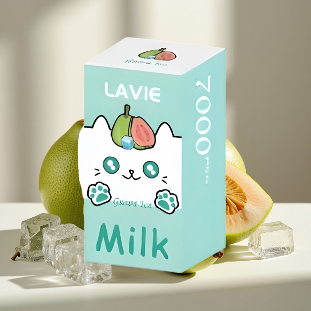 LAVIE Milk 7000 Puffs Gvajaus Ledas 16ML 600mAh Type C