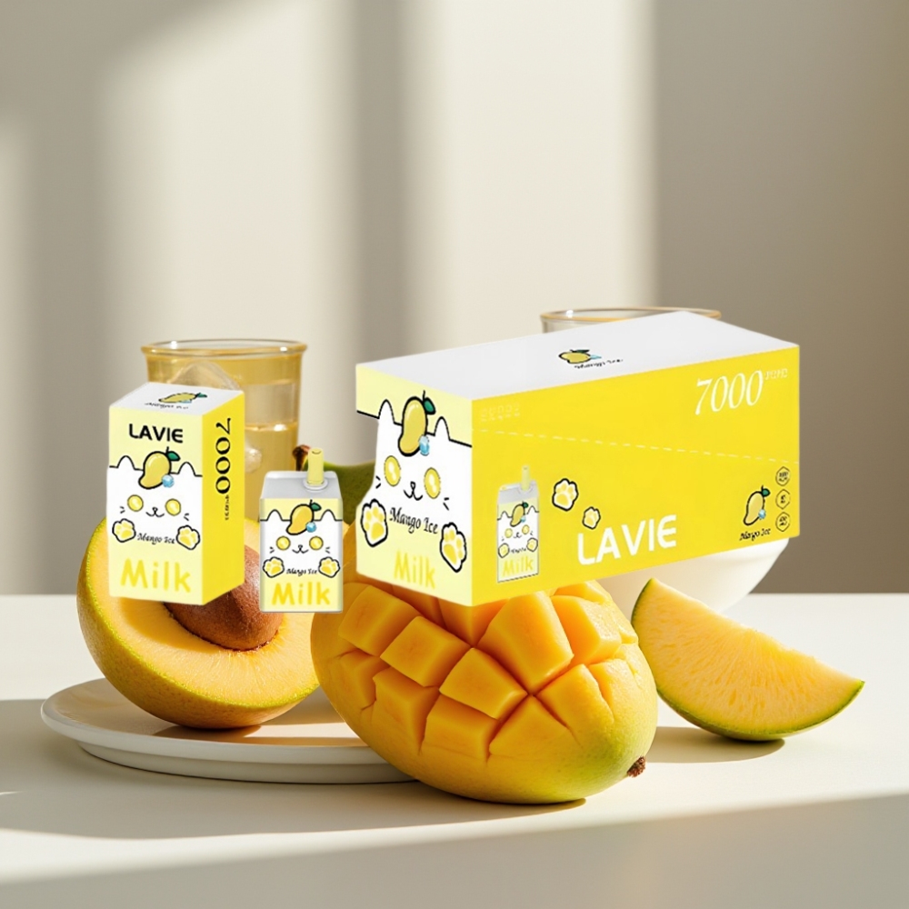 LAVIE Milk 7000 Puffs Mango Ledas 16ML 5 Type C