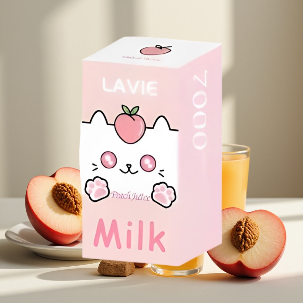 LAVIE Milk 7000 Puffs Persikų Sultys 16ML 5 Type C