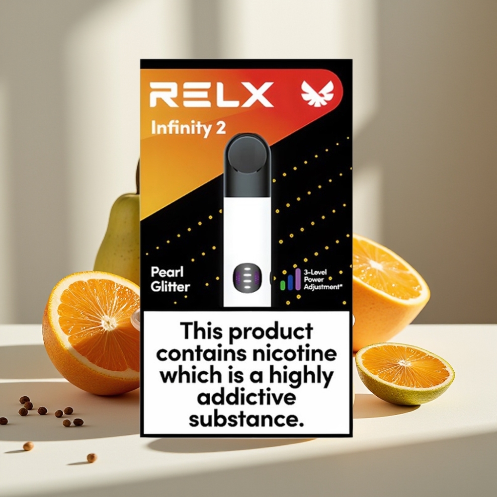 RELX Infinity 2 Purlų milteliai 650 pučkų 440mAh USB Type-C