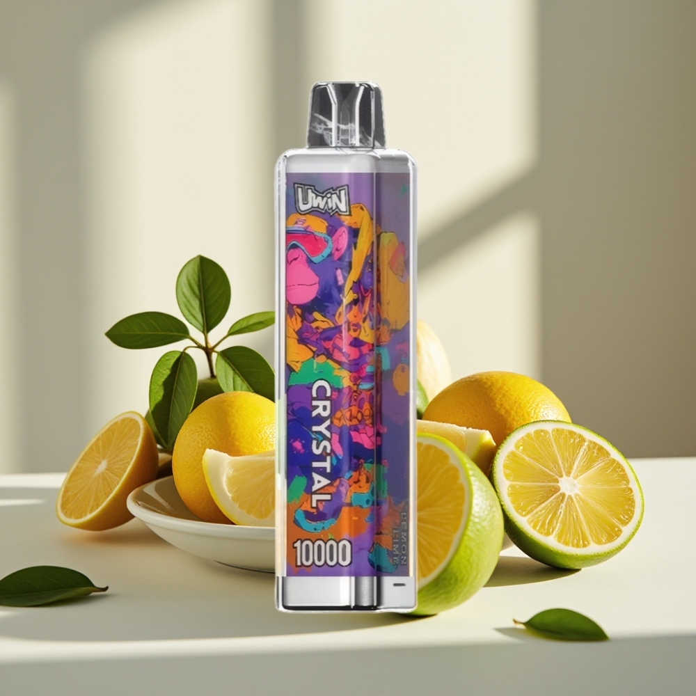 UWIN Crystal 10000 Puffs Citrinų žaluma 18ml RGB Type-C