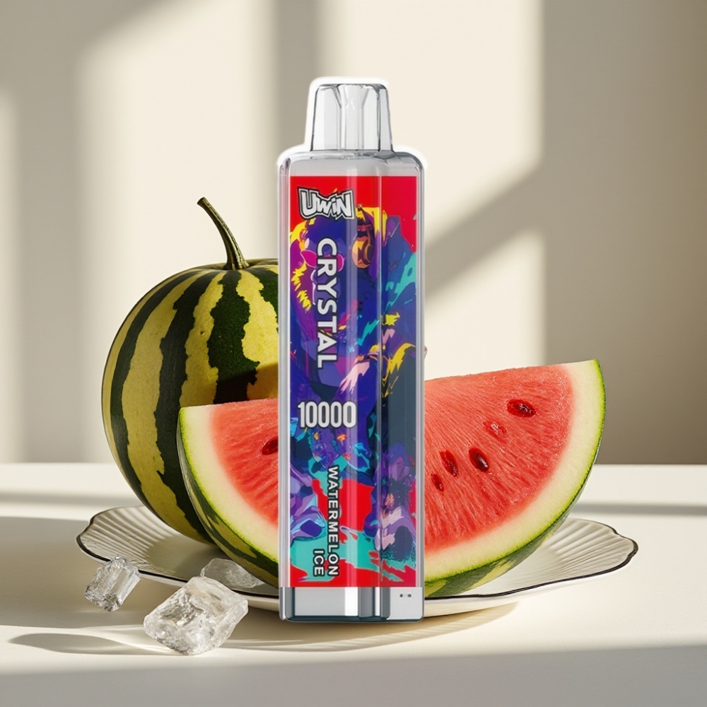 UWIN Crystal 10000 Puffs arbūdo ledas 18ml RGB Type-C