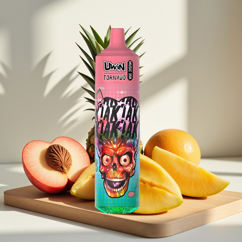 Uwin Tornado 35K Persikų Mango Ananasų 35K puff 600mAh Type-C