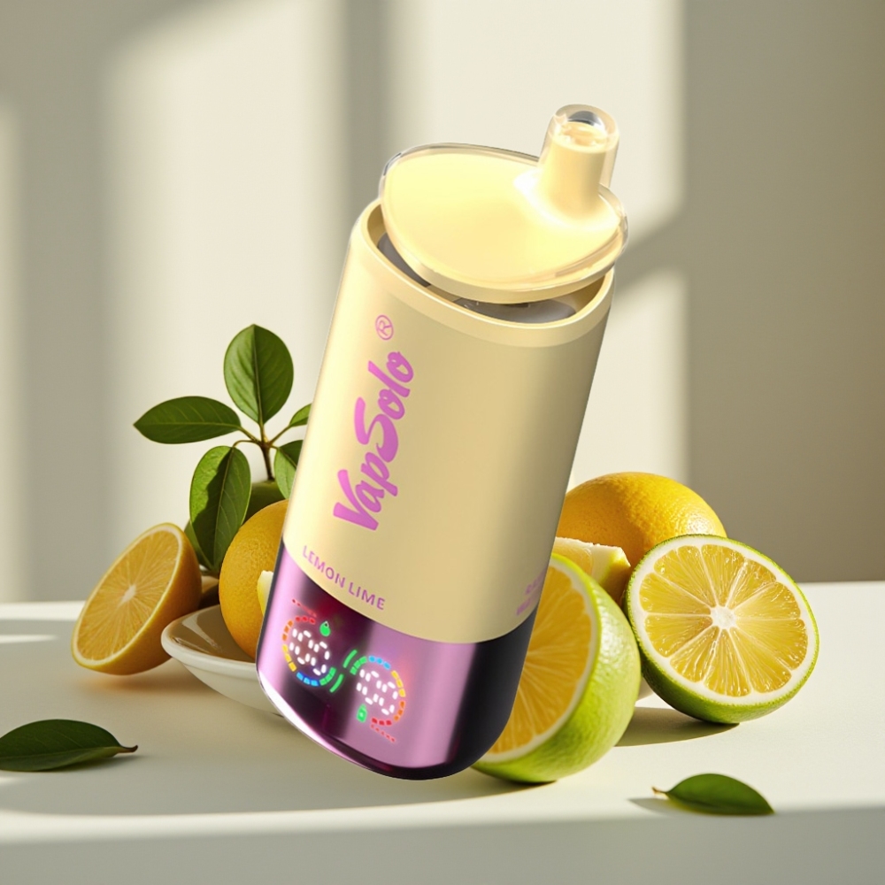 VapSolo Triple 30000 Puffs Citrinų Limonų 40ml 20/50mg 3 bakas Type-C