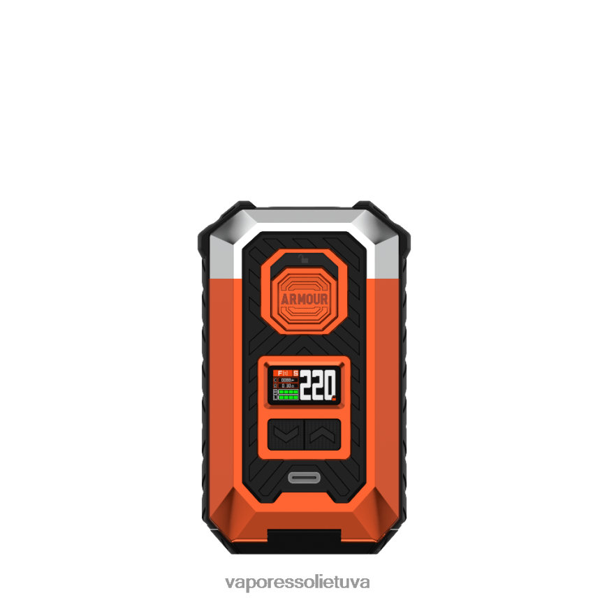 Vaporesso ARMOUR maks mod oranžinė 8V0J4J50 Vaporesso Vape Review
