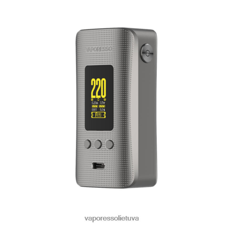 Vaporesso GEN 200 mod matinė pilka 8V0J4J247 Vaporesso Vape Flavours