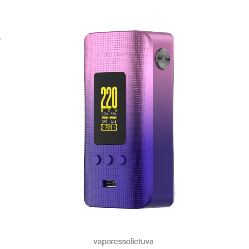 Vaporesso GEN 200 mod neoninė violetinė 8V0J4J239 Vaporesso Online Store