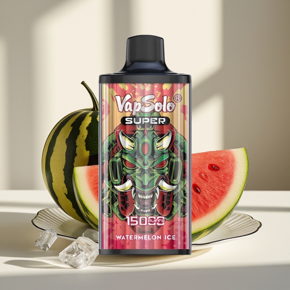 Vapsolo Super 15000 puffs 40ml 850mAh Type-C Arbūzas su mentu
