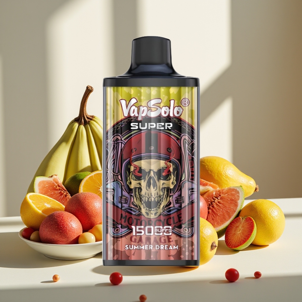 Vapsolo Super 15000 puffs, 40ml, 850mAh, Summer Dream (Vasaros Sapnas)