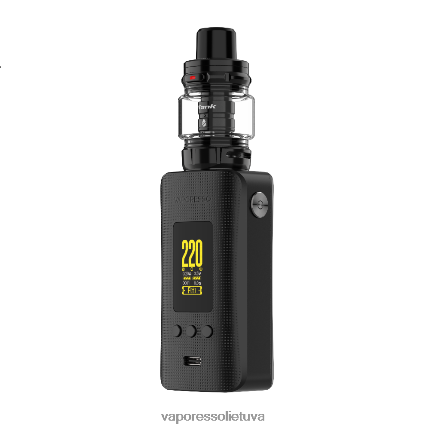 Vaporesso GEN 200 (itank2) juodas 8V0J4J145 Vaporesso Vape Pen