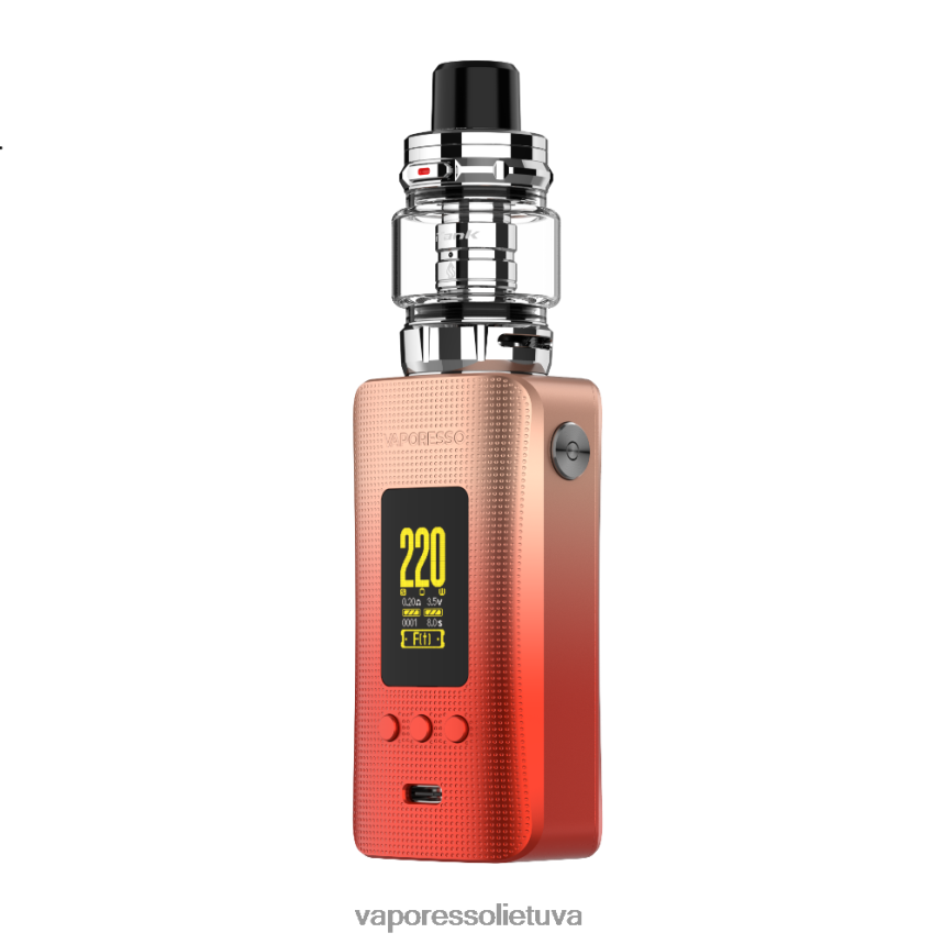 Vaporesso GEN 200 (itank2) neoninės oranžinės spalvos 8V0J4J143 Vaporesso Vape Amazon