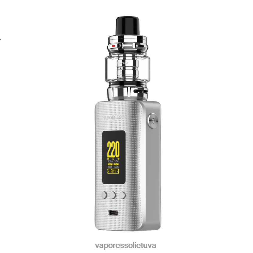 Vaporesso GEN 200 (itank2) sidabras 8V0J4J147 Vaporesso Vape Flavours