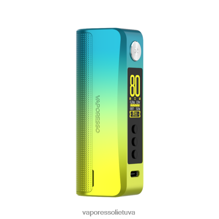 Vaporesso GEN 80-ųjų mod aurora žalia 8V0J4J226 Vaporesso Vape Pods