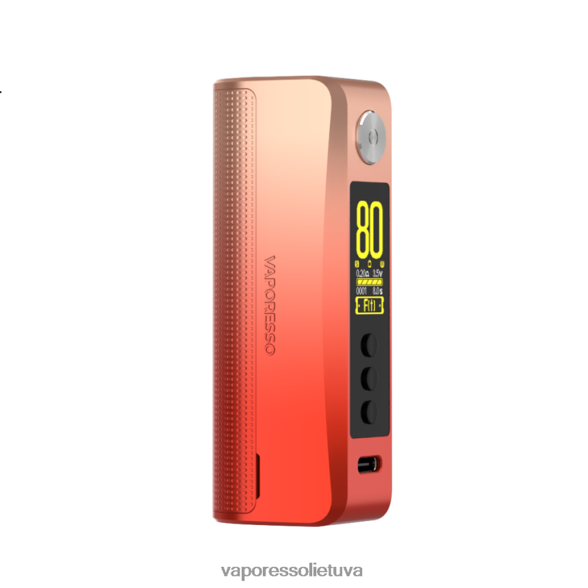 Vaporesso GEN 80-ųjų mod neoninės oranžinės spalvos 8V0J4J234 Vaporesso Vape Price