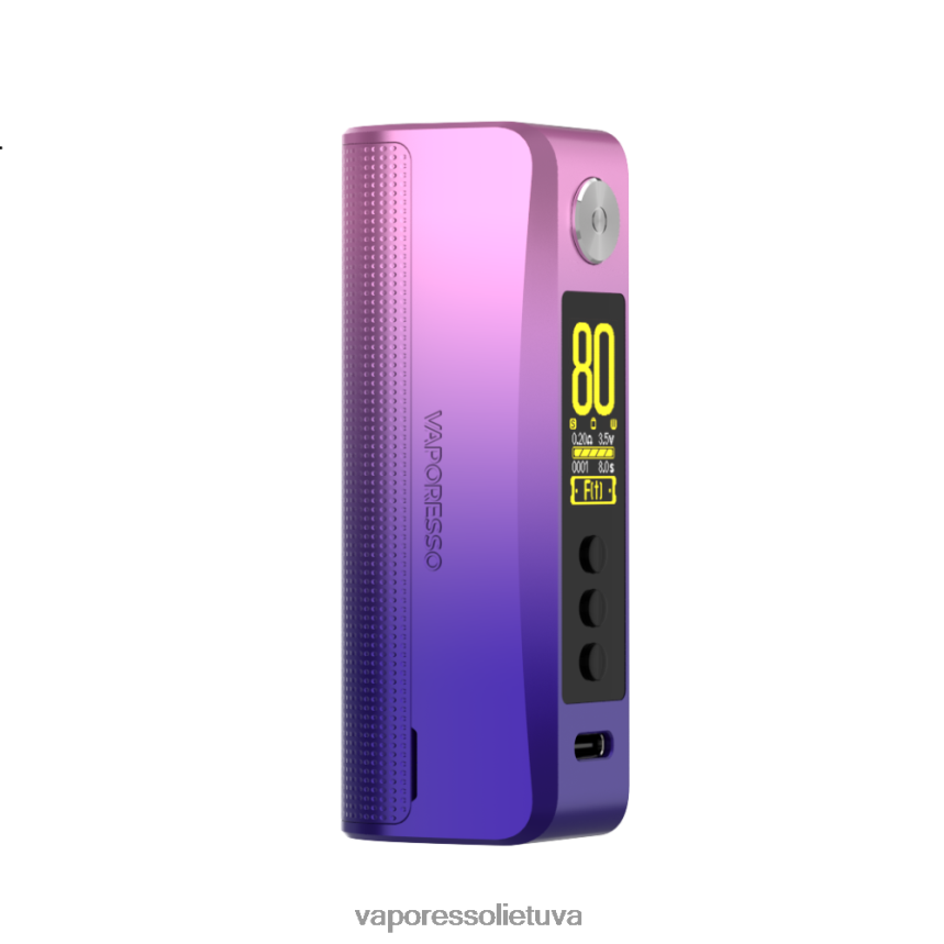Vaporesso GEN 80-ųjų mod neoninė violetinė 8V0J4J235 Vaporesso Vape Pen