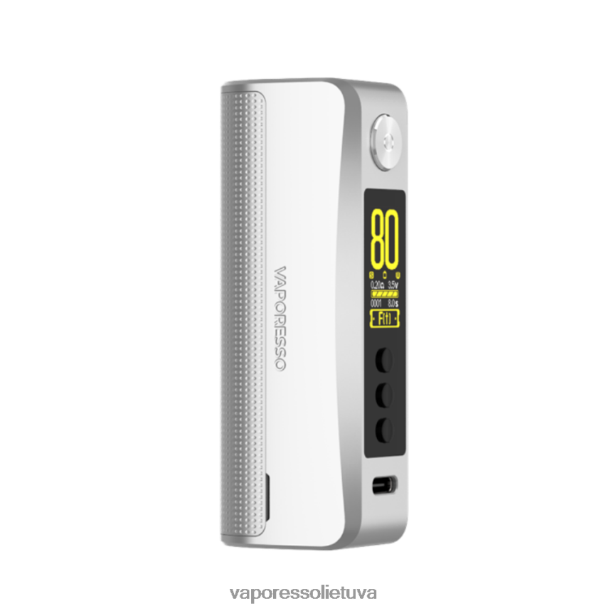 Vaporesso GEN 80-ųjų mod šviesus sidabras 8V0J4J230 Vaporesso Vape Review