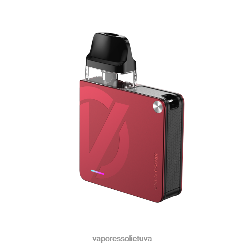 Vaporesso XROS 3 nano rausvai raudona 8V0J4J154 Vaporesso Vape Price